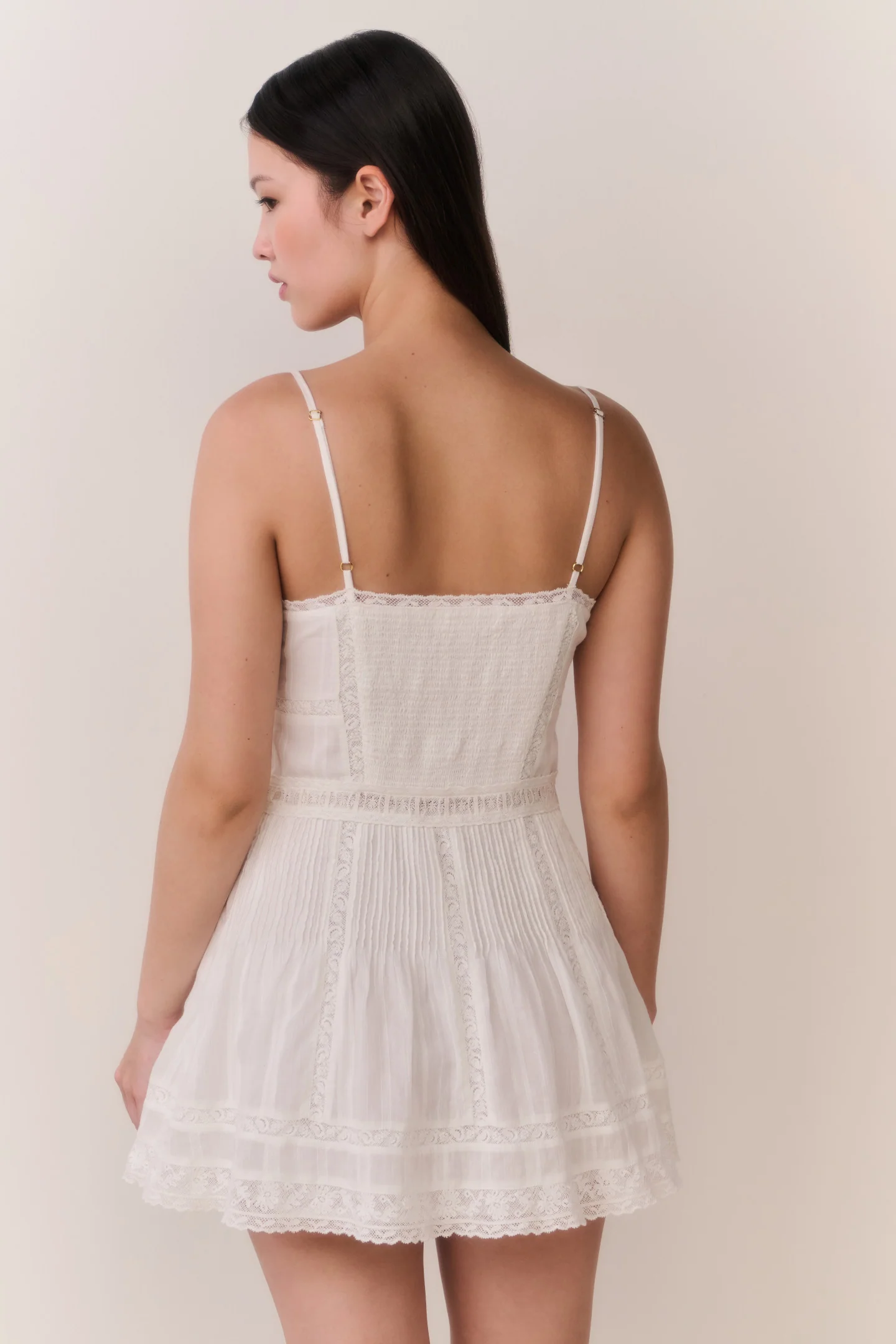 Zirelle Cotton Victorian Mini Dress - Image 5