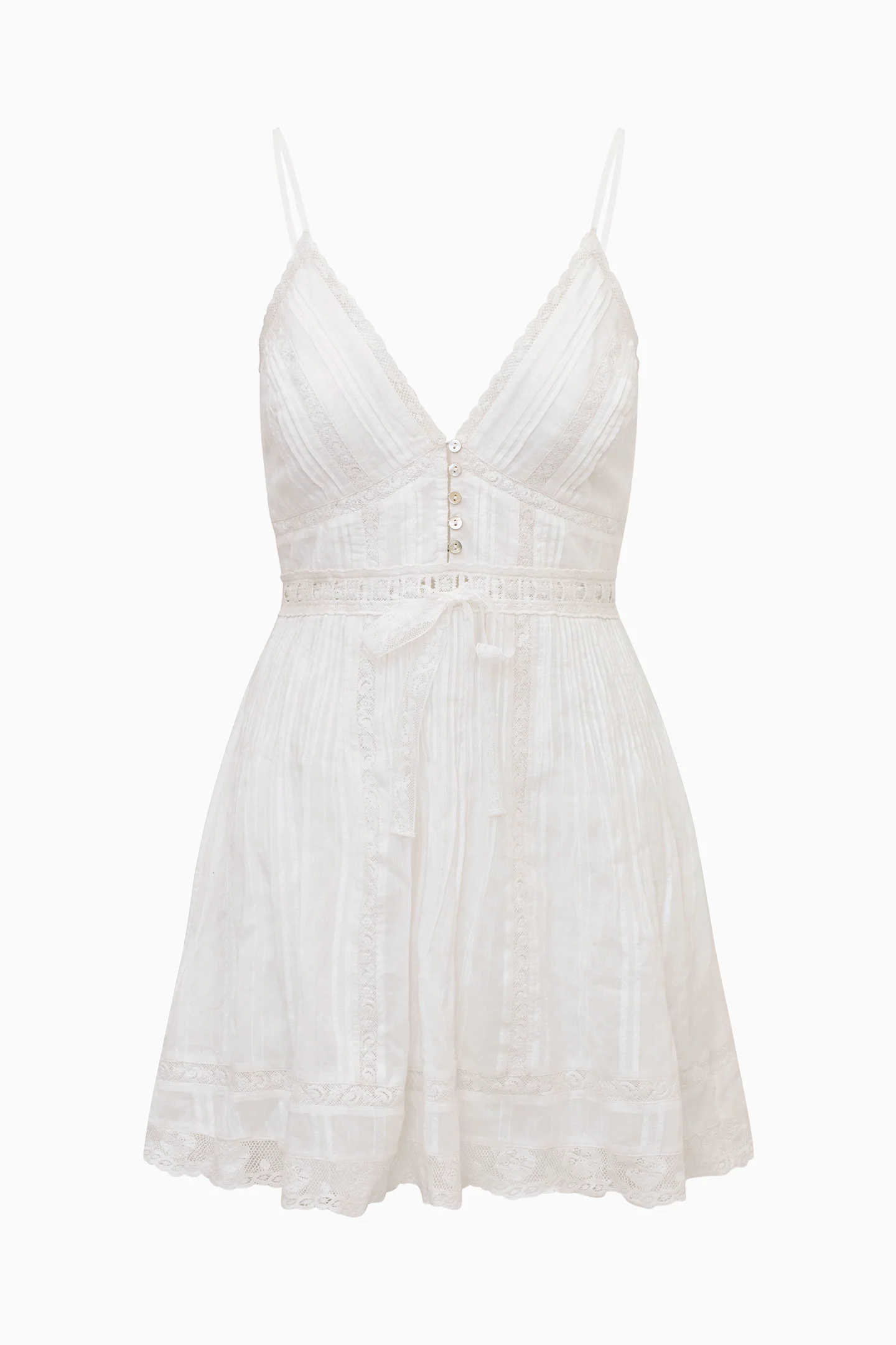 Zirelle Cotton Victorian Mini Dress - Image 6